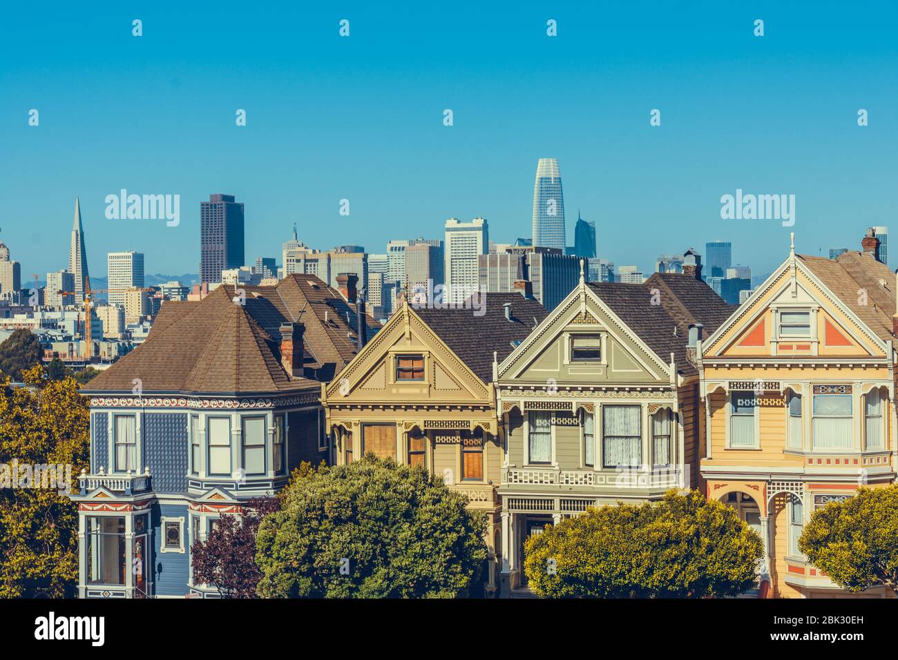 San Francisco, California, USA - 4 agosto 2019: Attrazioni turistiche di San Francisco Foto Stock