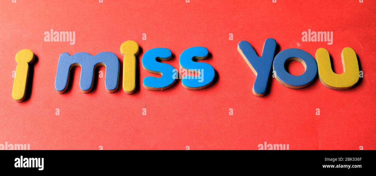 Mi Manchi Immagini E Fotos Stock Alamy