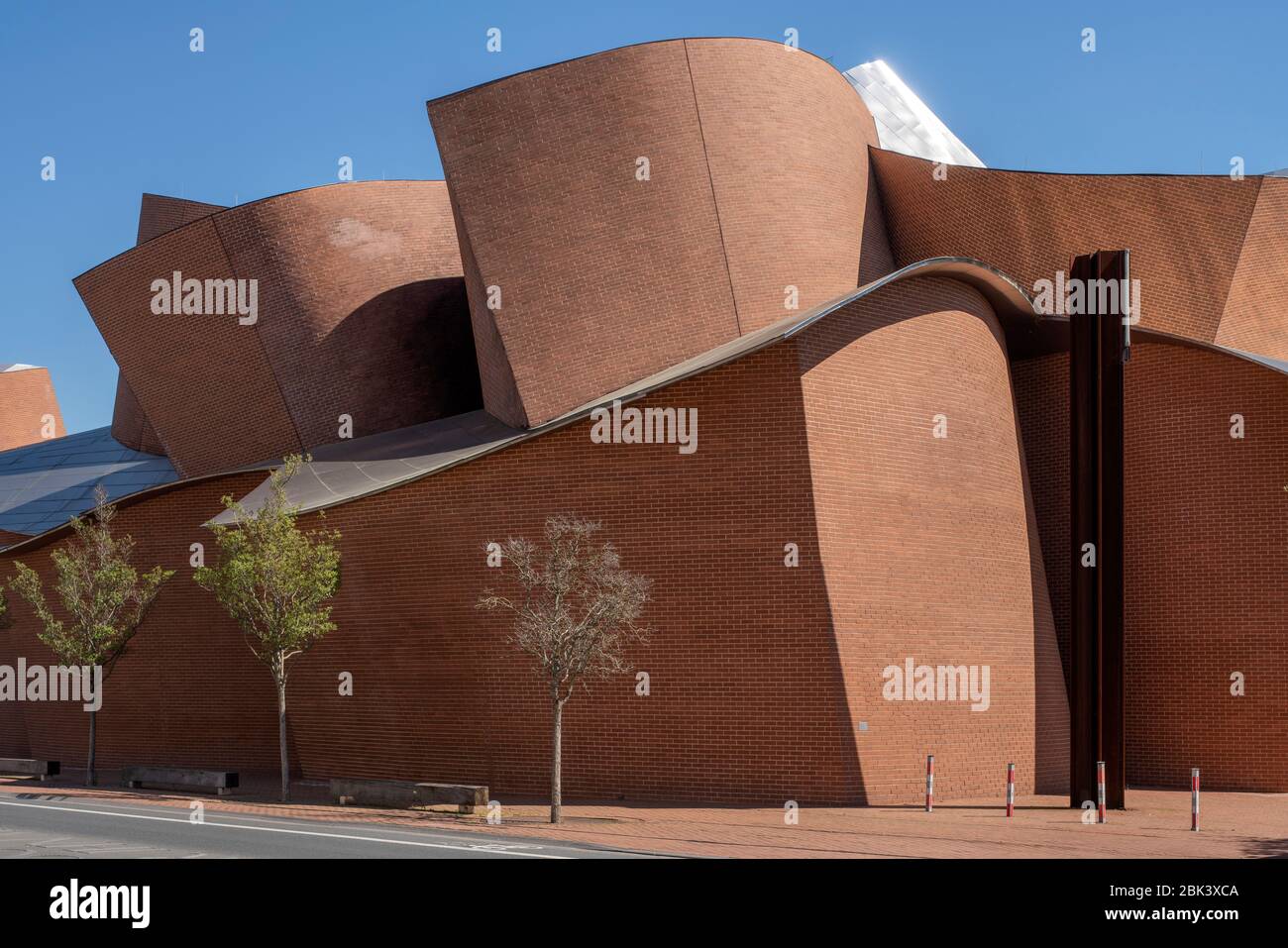 Herford, Museum für zeitgenössische Kunst, 2005 von Frank Gehry erbaut Foto Stock
