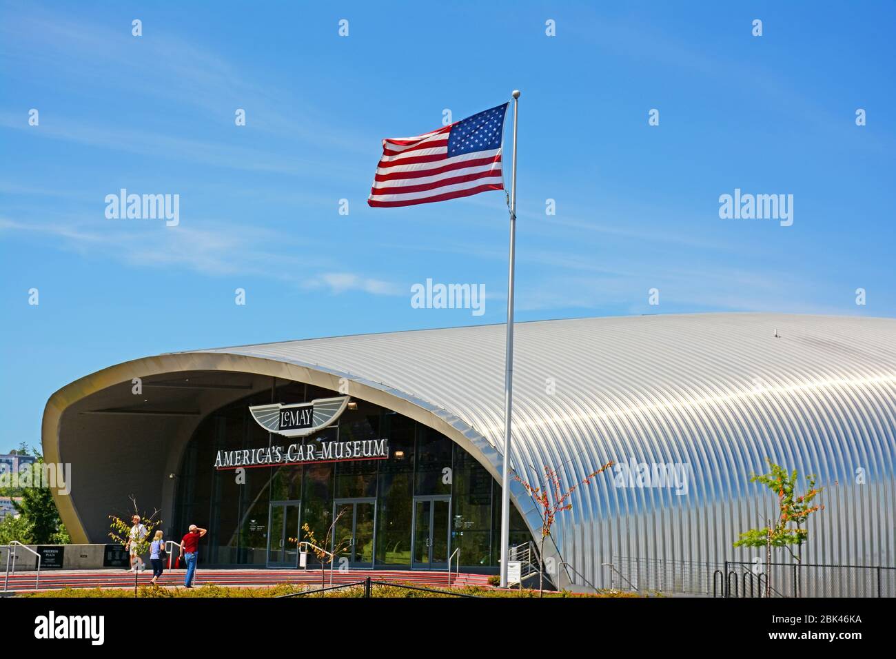 Le May - edificio del Museo automobilistico d'America a Tacoma, Washington state, USA Foto Stock