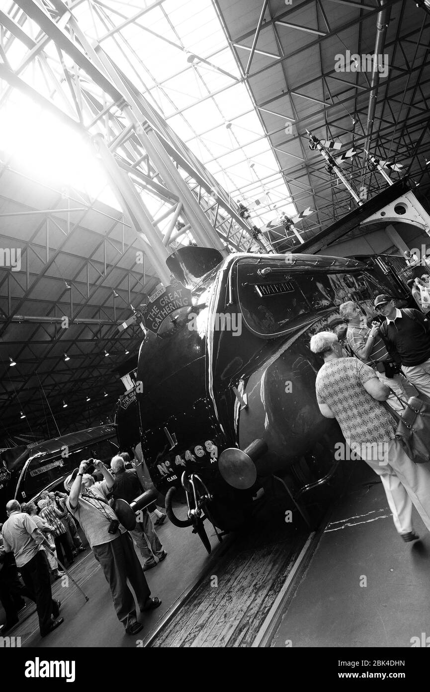 'allard' al Museo Nazionale delle Ferrovie, York. Foto Stock