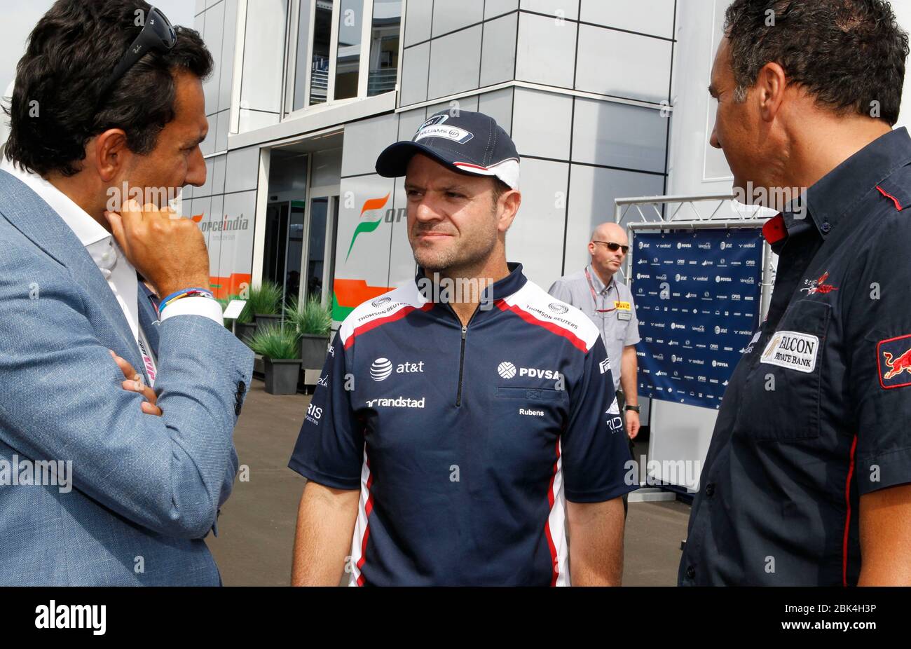 Monza, Italia. 11 settembre 2011. Monza, Italia - 11 settembre 2011: Campionato del mondo FIA F1 Formula uno con Rubens Barrichello, AT&T Williams | utilizzo nel mondo Credit: dpa/Alamy Live News Foto Stock