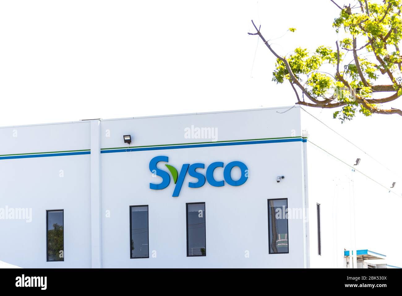 Sysco a Modesto California USA Foto Stock