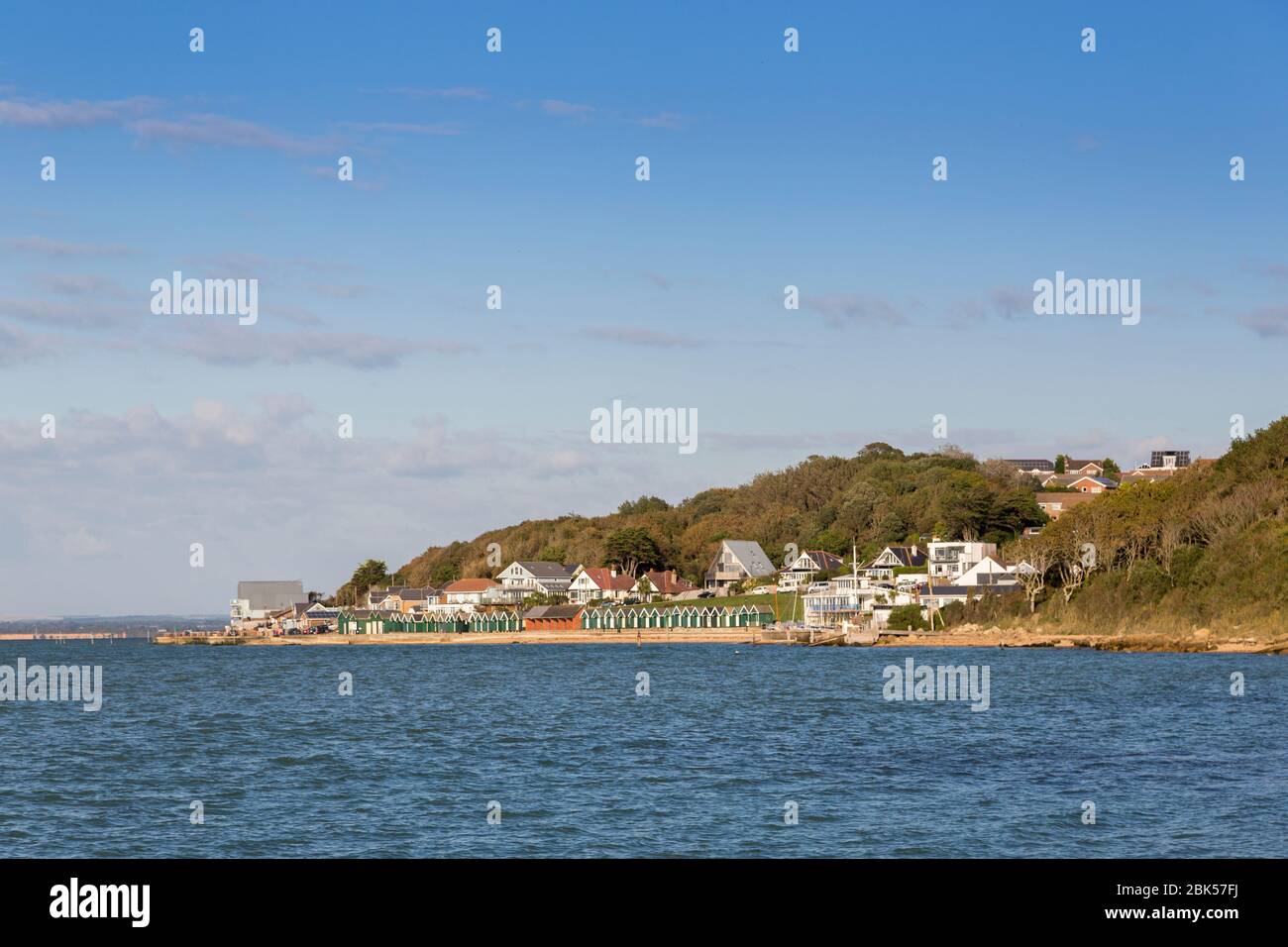 Gurnard, Isola di Wight, Regno Unito Foto Stock