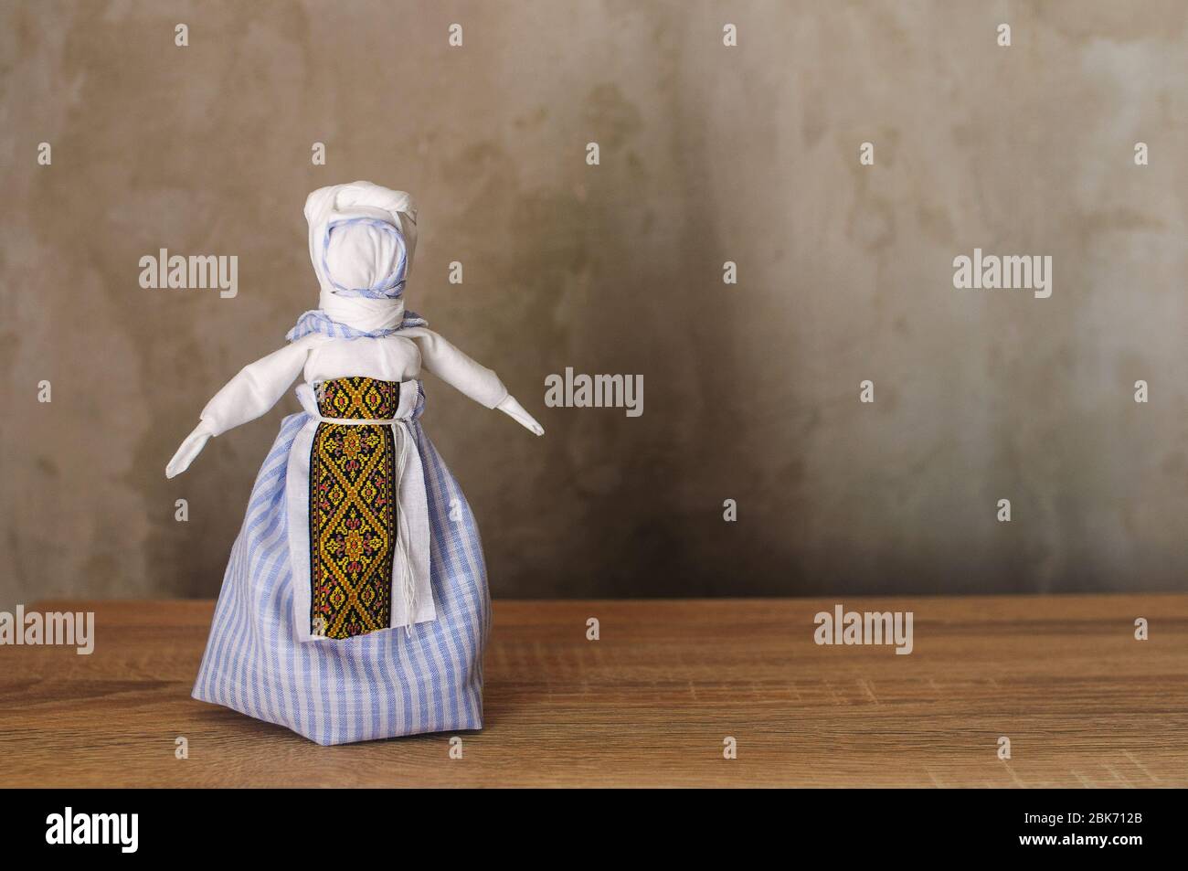 Tradizionale bambola Ucraina motanka fatta a mano Foto Stock