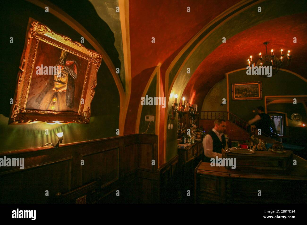 STORIA DI DRACULA IN ROMANIA Foto Stock