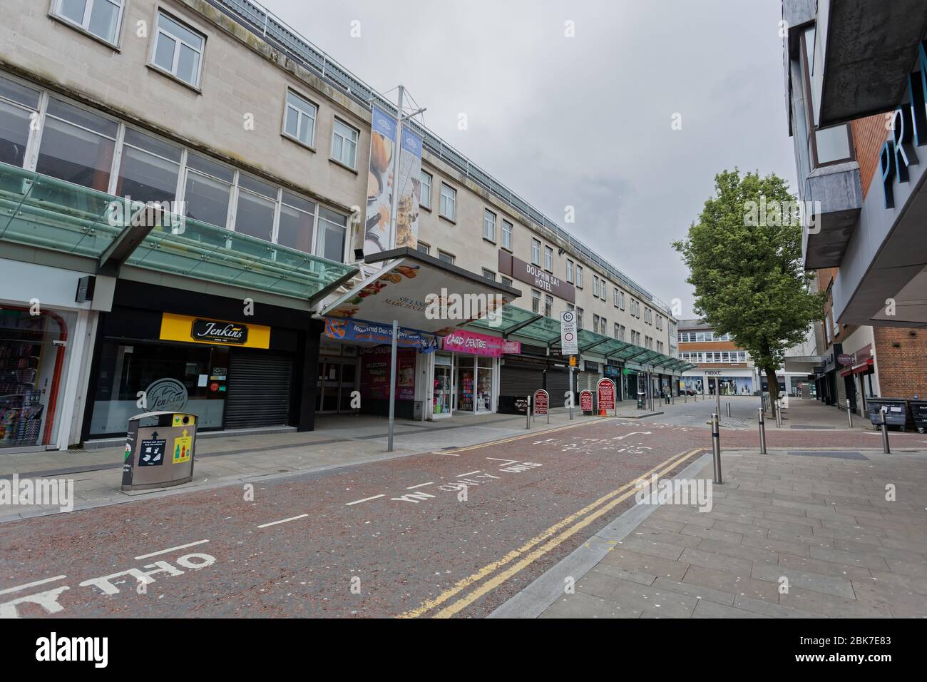 L'ingresso al mercato di Swansea in prossimità di Oxford Street Foto Stock