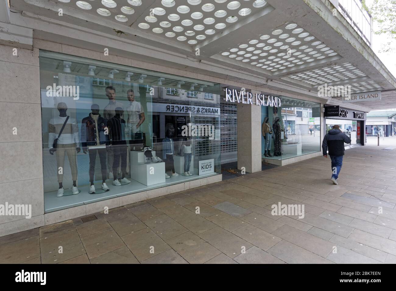 River Island in Oxford Street Foto Stock