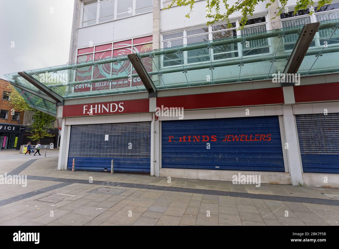 F. Hinds Jewelers Union Street Foto Stock