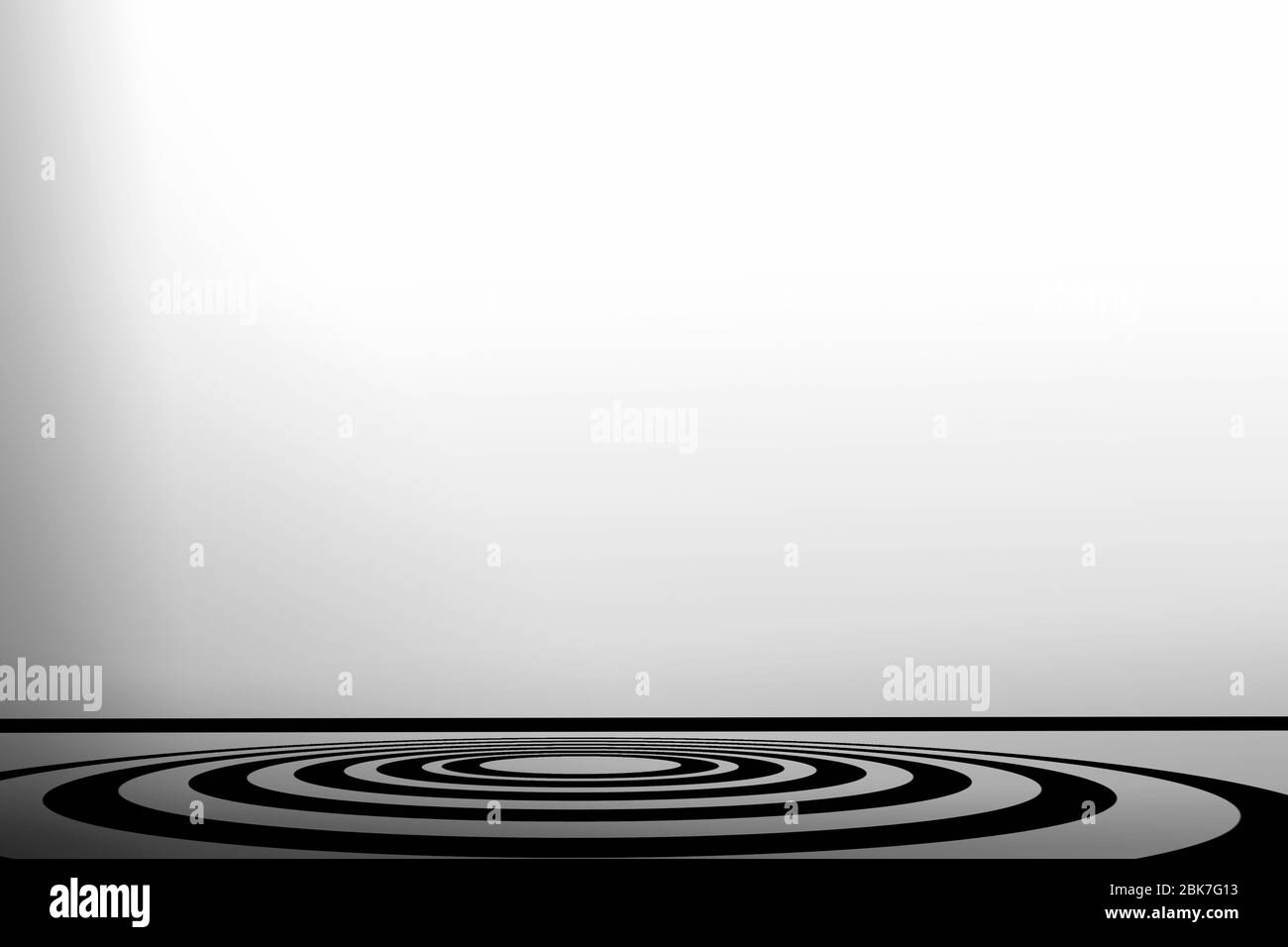 surreale sfondo creativo color pastello curvo Foto Stock