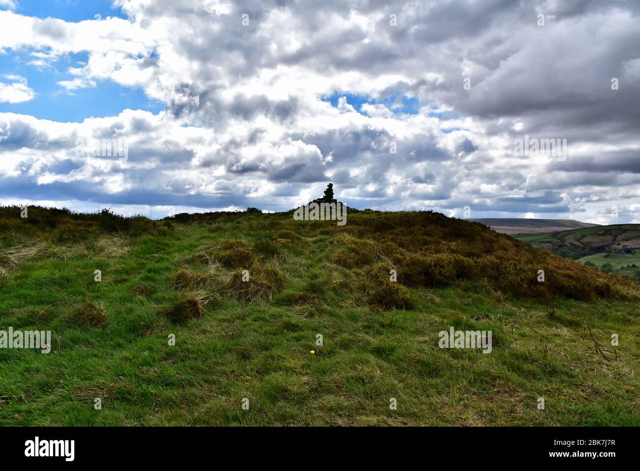 Barrow di Beacon Hill Bowl Foto Stock