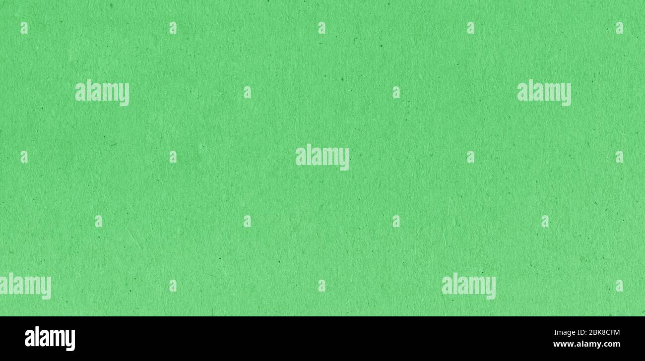 Uno sfondo fibroso di carta con un sacco di texture in verde Foto Stock