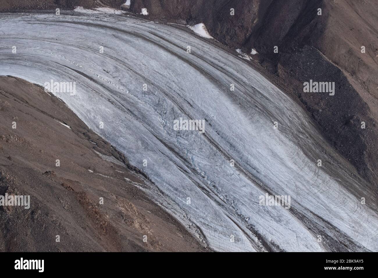 Glacier Ice, Canada Foto Stock