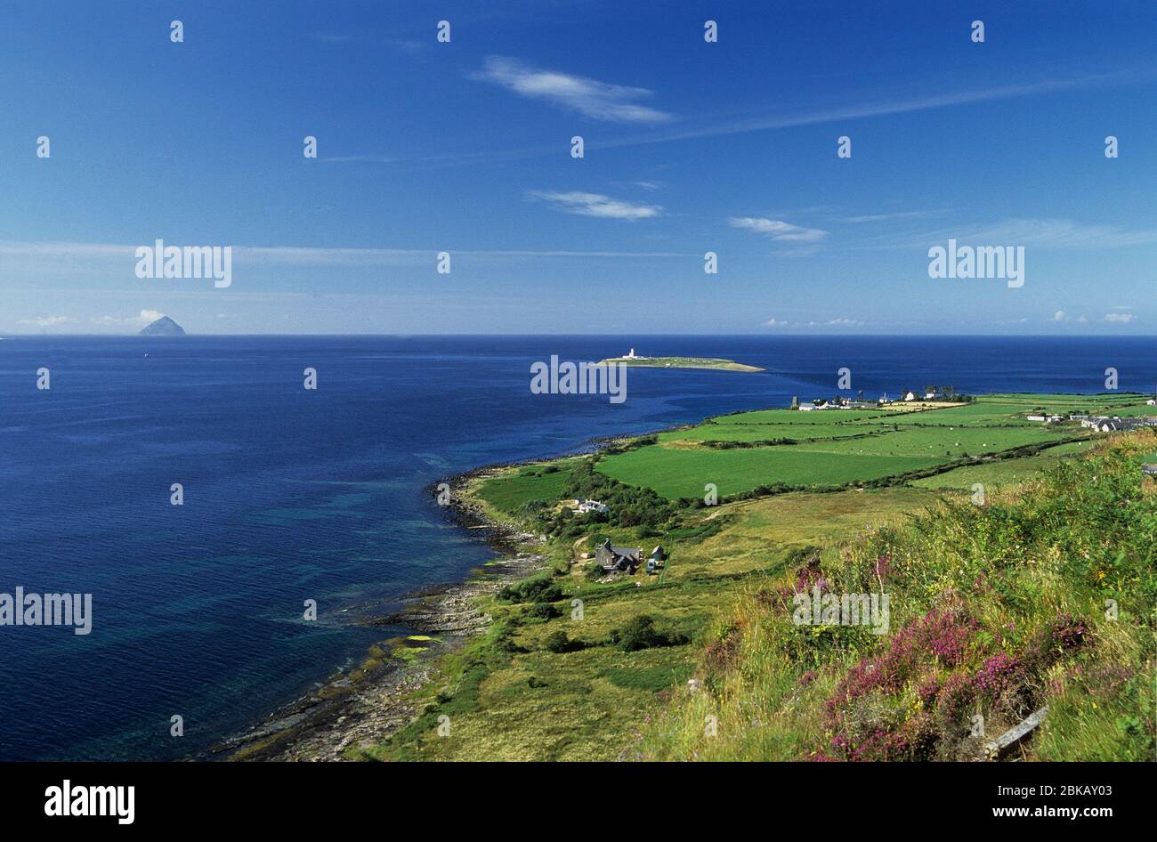 kildonan e pladda Foto Stock