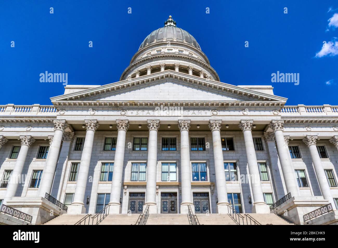 Utah state Capitol Building a Salt Lake City, Utah. Foto Stock