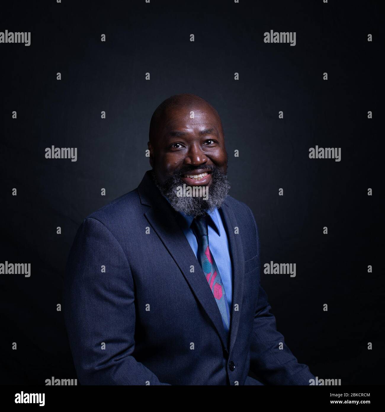 Matthew Charles, condannato nel 1996 per reati connessi alla droga, ha cambiato la sua vita in prigione attraverso l'educazione e il tutoraggio. Rilasciato nel 2019 a causa del First Step Act, Charles fu ospite allo Stato dell'Unione del 2019. Foto Stock