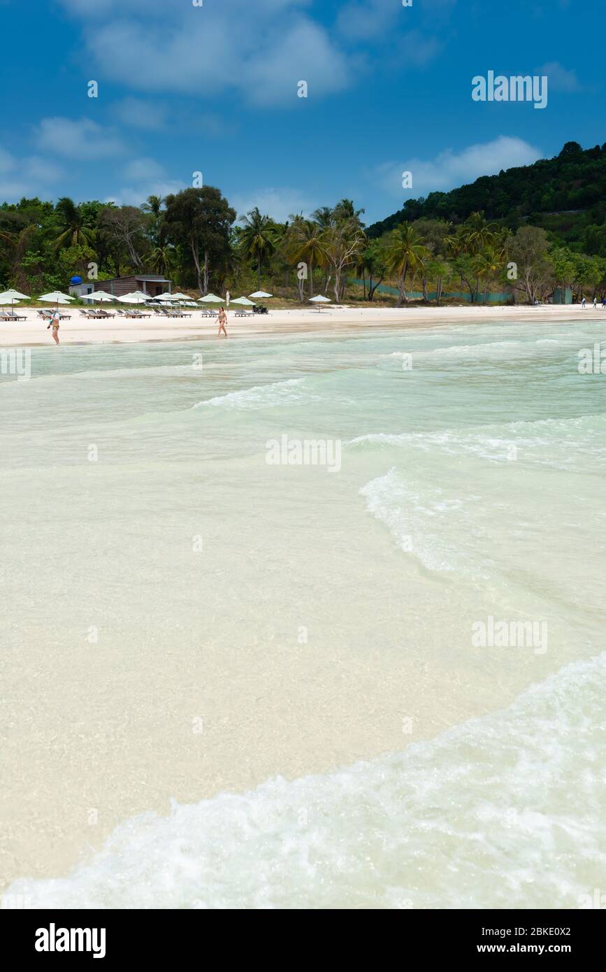 Bai Sao Beach, Phu Quoc, Vietnam Foto Stock