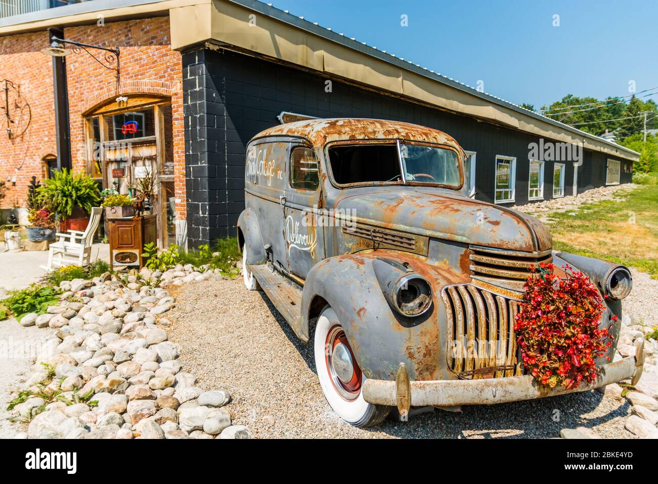 Auto d'epoca Bracebridge Ontario Canada Foto Stock