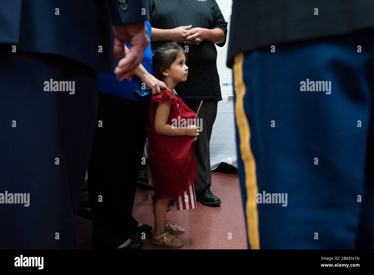 Il 7 agosto 2019, il presidente Donald J. Trump e la First Lady Melania Trump hanno visitato l'University Medical Center di El Paso per incontrare le vittime di una sparatoria e le loro famiglie, offrendo condoglianze e sostegno. Foto Stock