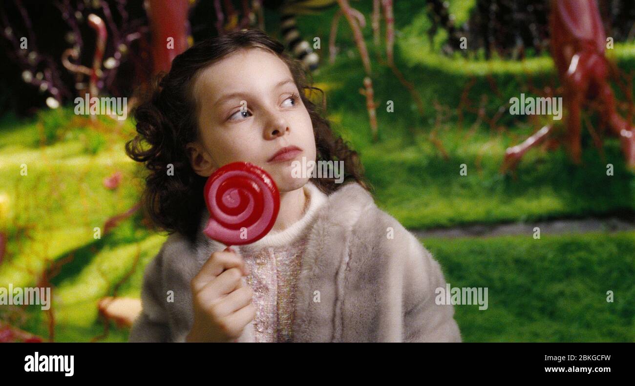 Julia winter charlie chocolate factory immagini e fotografie stock ad