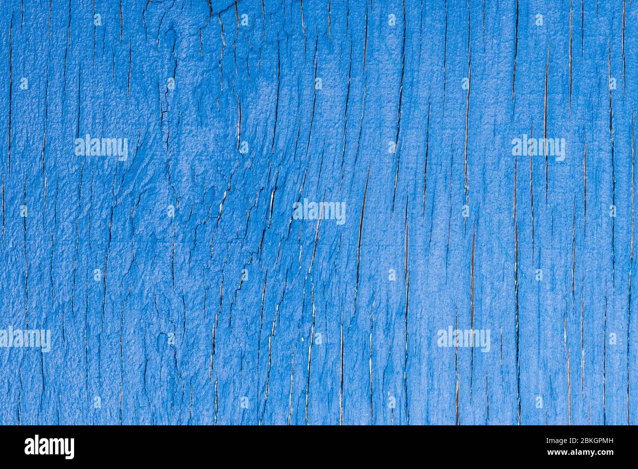 Struttura del vecchio legno rivestito di vernice blu. Colore dell'anno 2020 pantone Classic Blue. Foto Stock