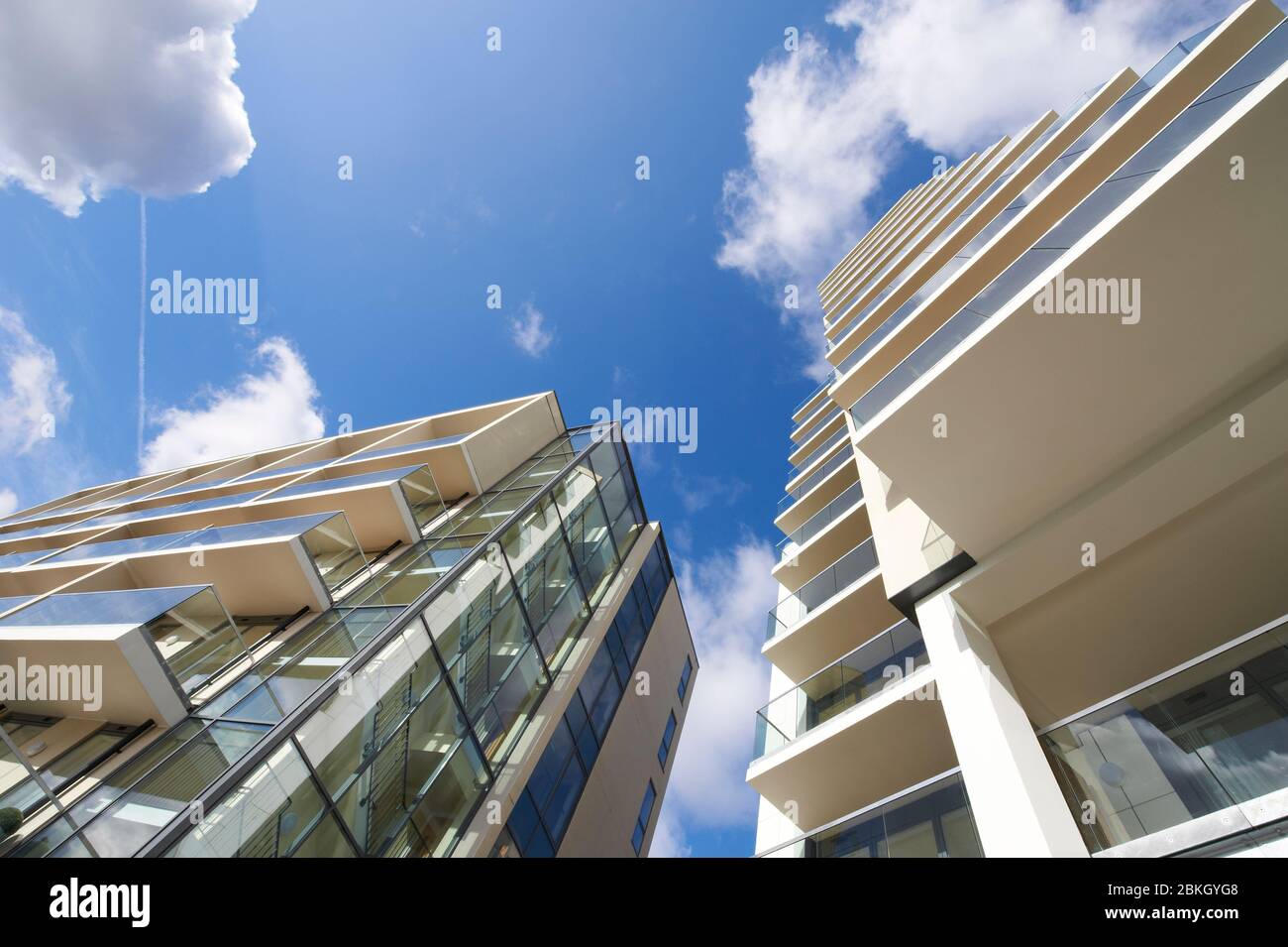 appartamenti alti Foto Stock