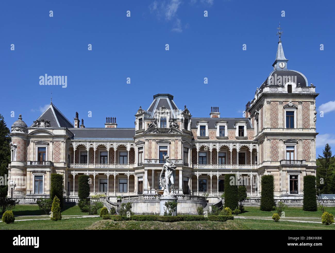Hermes villa Lainzer Tiergarten a Vienna Foto Stock