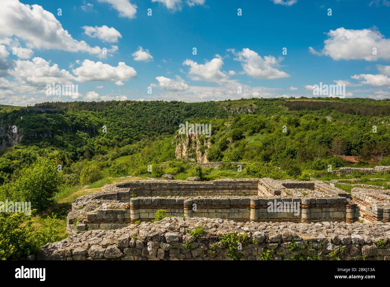 Bulgaria, Cerven, resti medievali Foto Stock