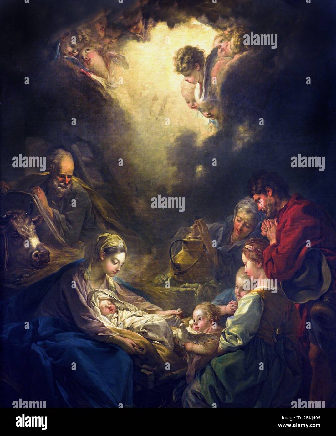 La luce del mondo 1750 François Boucher 1703-1770 Francia francese Foto Stock