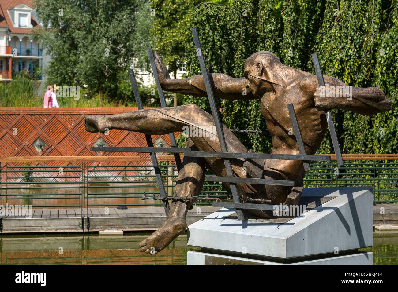 Francia, Hauts de Seine, le Plessis-Robinson, Giardino della libertà Foto Stock