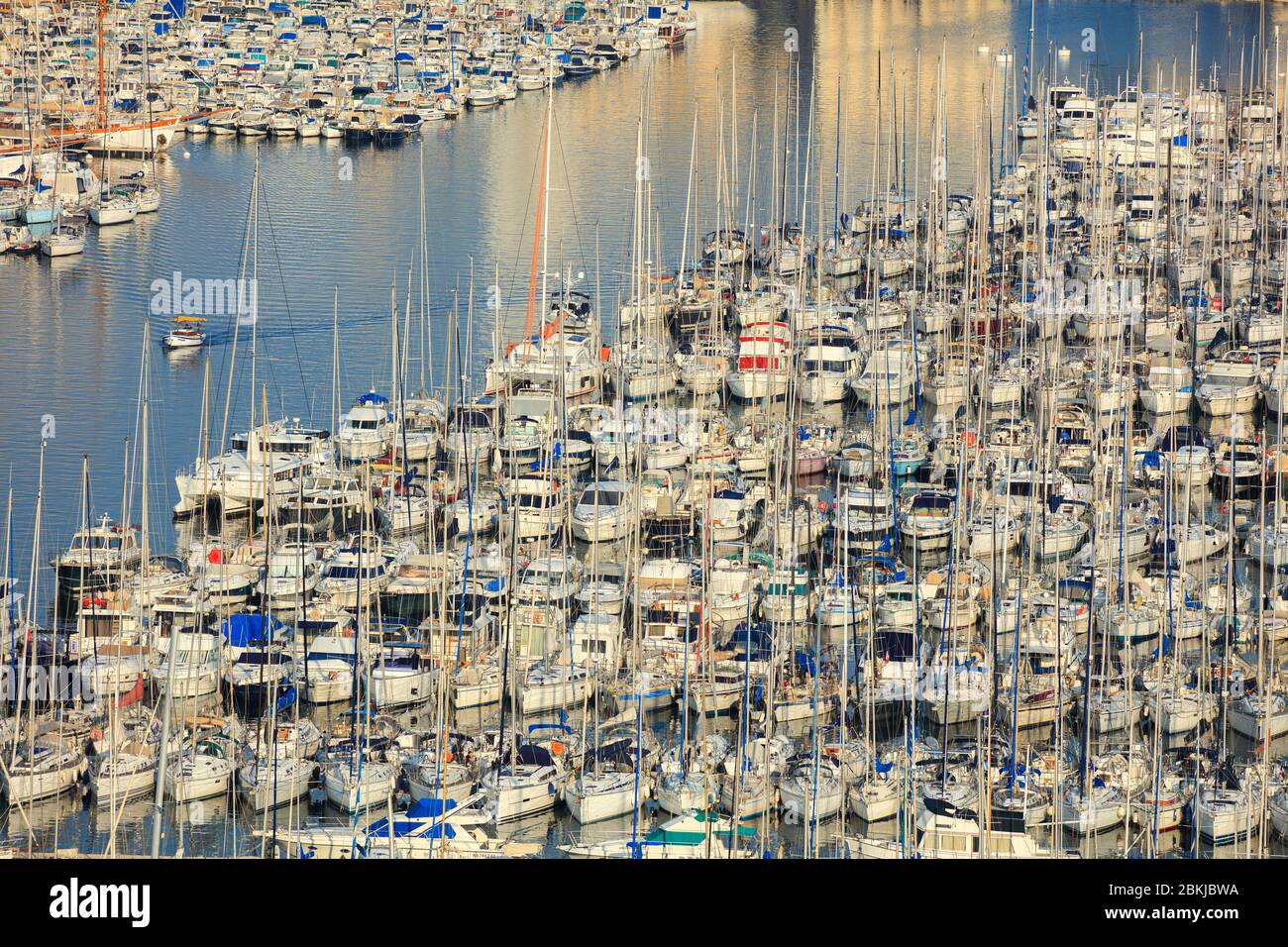 Francia, Bouches du Rhone, Marsiglia, 7 ° arrondissement, il Vieux Port Foto Stock