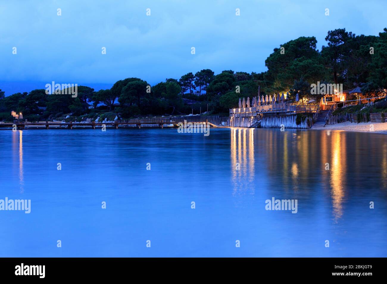 Francia, Corse du Sud, Golfo di Porto Vecchio, Porto Vecchio, Grand Hotel Cala Rossa (menzione obbligatoria Grand Hotel Cala Rossa) Foto Stock