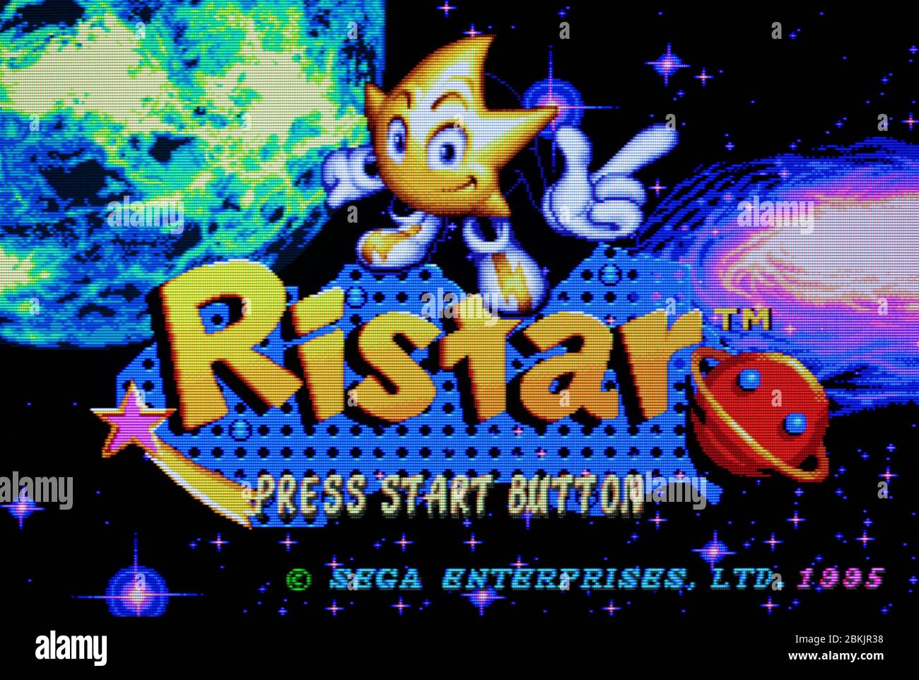 Ristar - sega Genesis Mega Drive - solo per uso editoriale Foto Stock