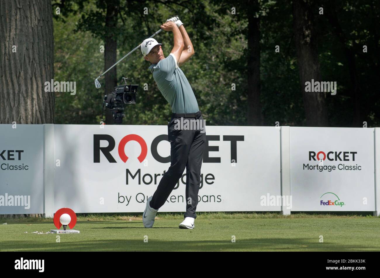 Torneo di golf classico di Mortgage Rocket a Detroit, Michigan Stati Uniti Foto Stock