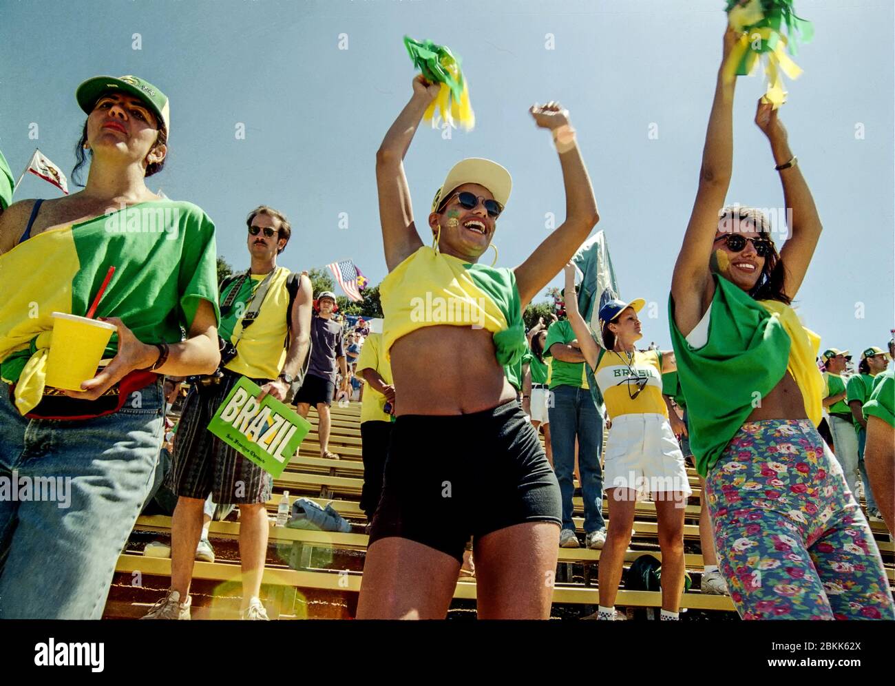 Ballare negli stand Foto Stock