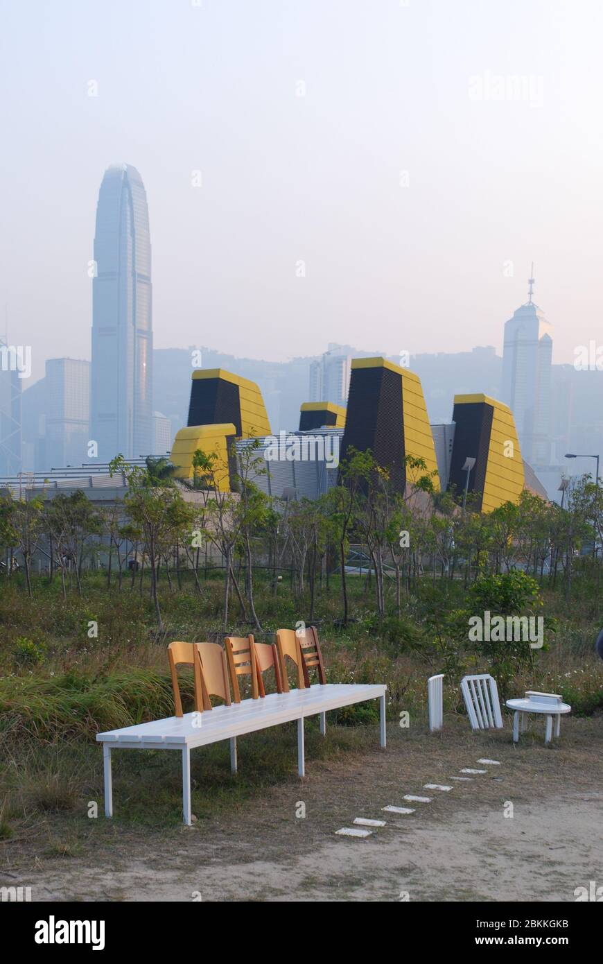 Hong Kong Shenzhen architettura Biennale 2009 Bi-City Biennale di architettura Urbanistica a Shenzhen, China Designers Artists Festival Foto Stock