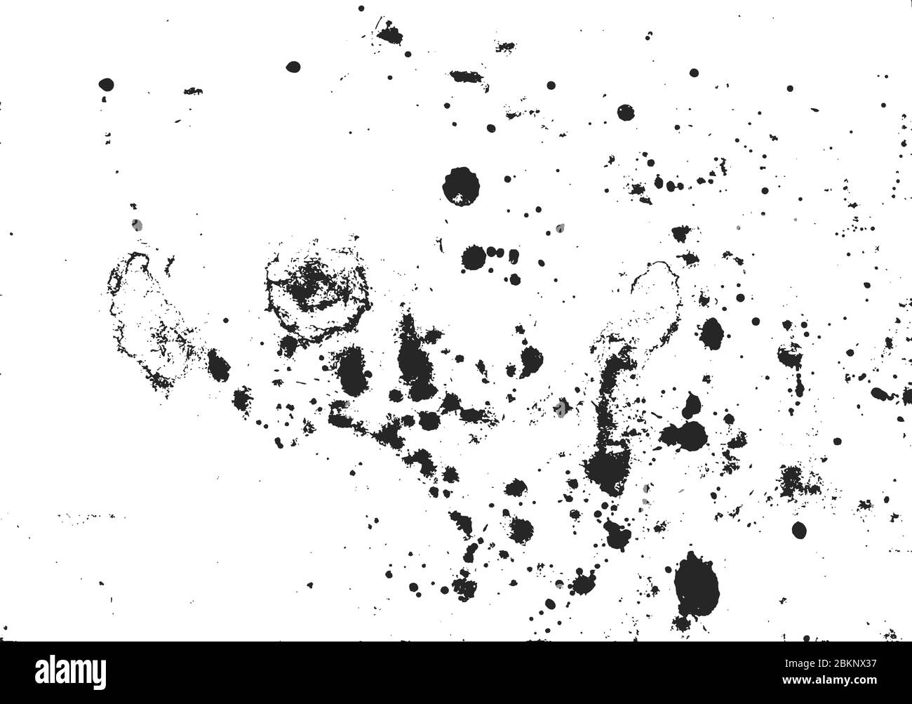 Grunge astratto vettore fondo con macchie spray, spaleshes, macchie. Carta vintage. Disegno decorativo sullo sfondo. Illustrazione Vettoriale