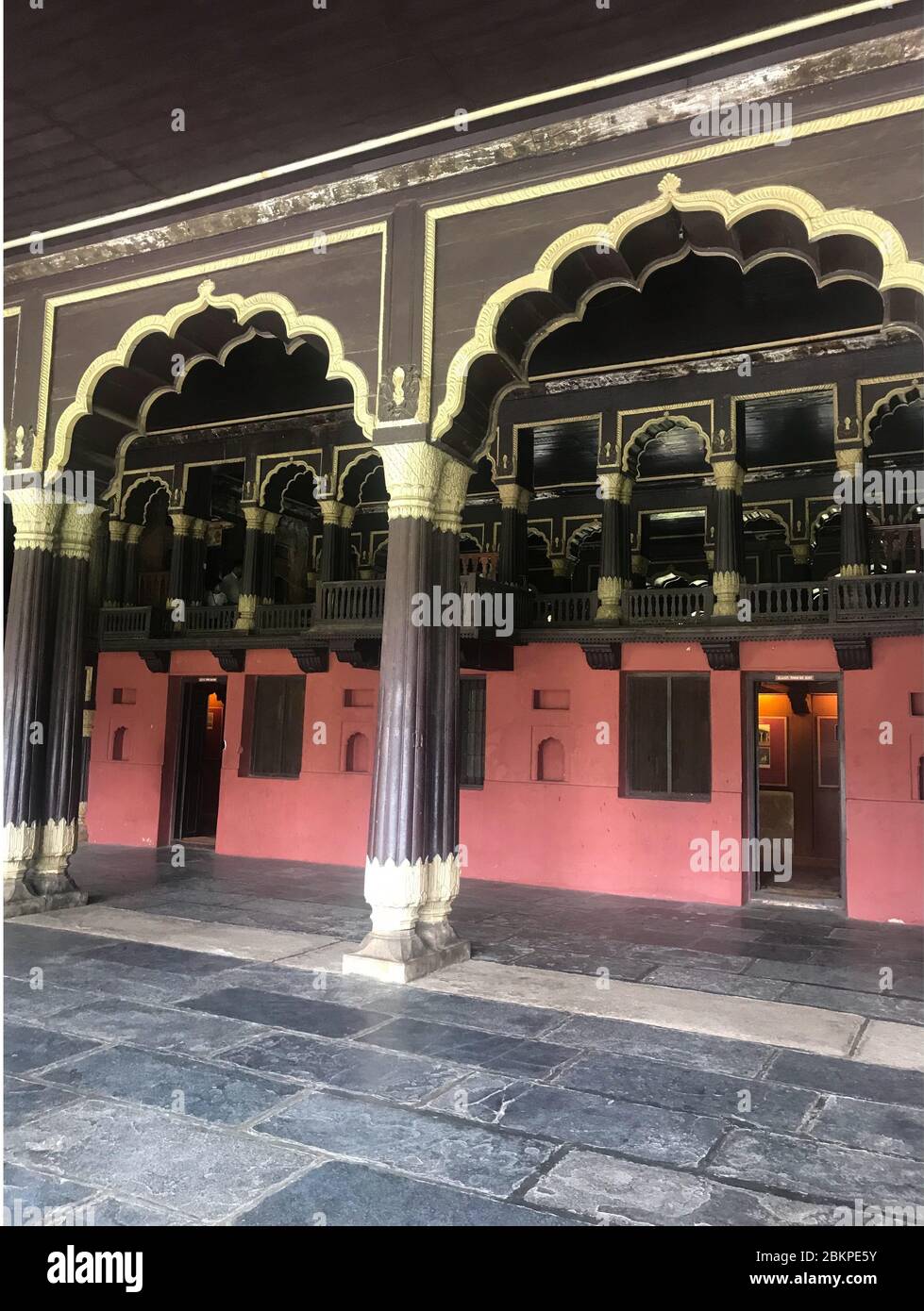Bangalore, Karnataka/India : 10 Giugno 2020 - Palazzo Estivo del Sultano di Tipu Bangalore Foto Stock