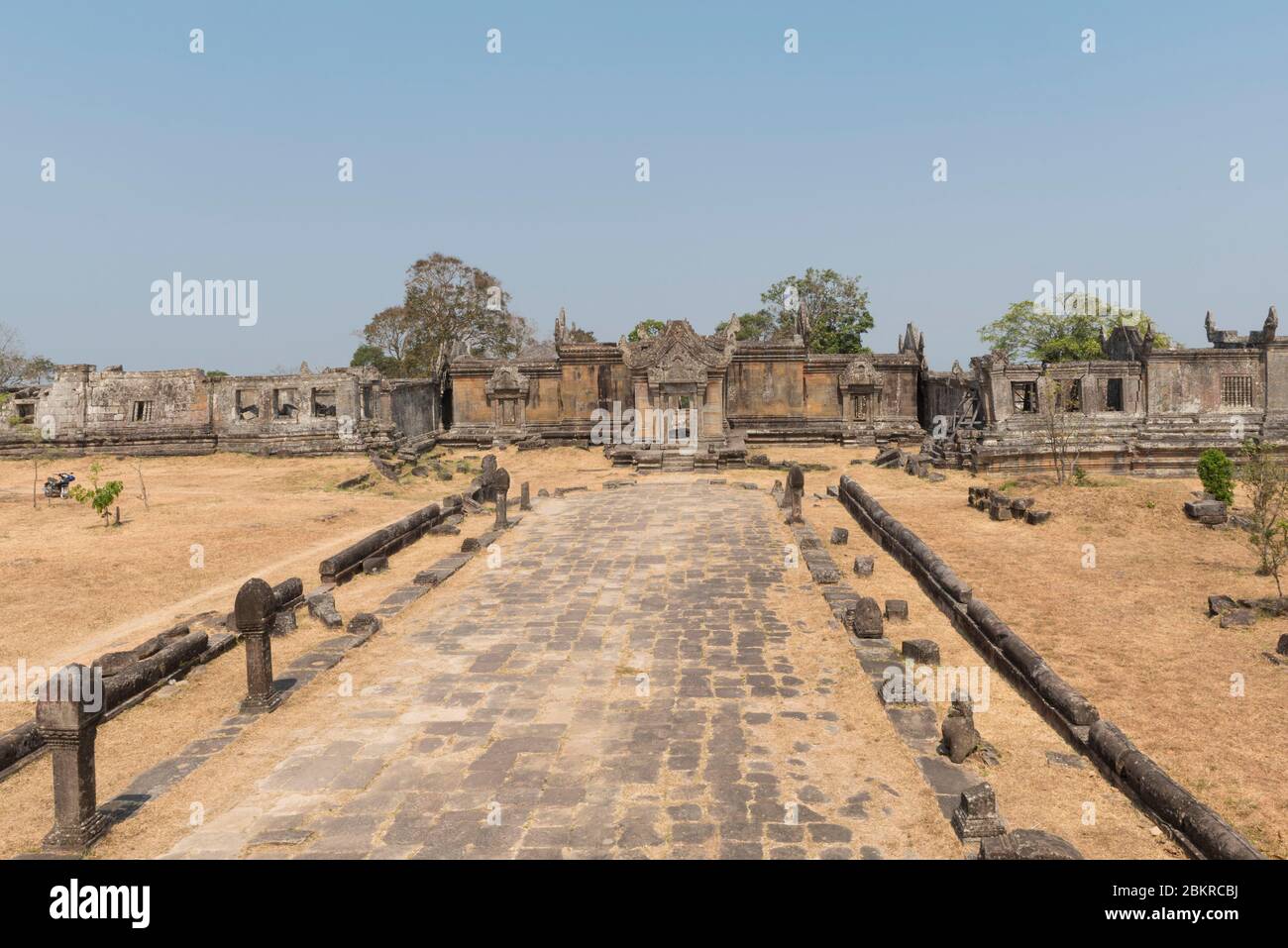 Cambogia, Preah Vihear quartiere, Preah Vihear tempio classificato nel patrimonio mondiale dell'UNESCO Foto Stock