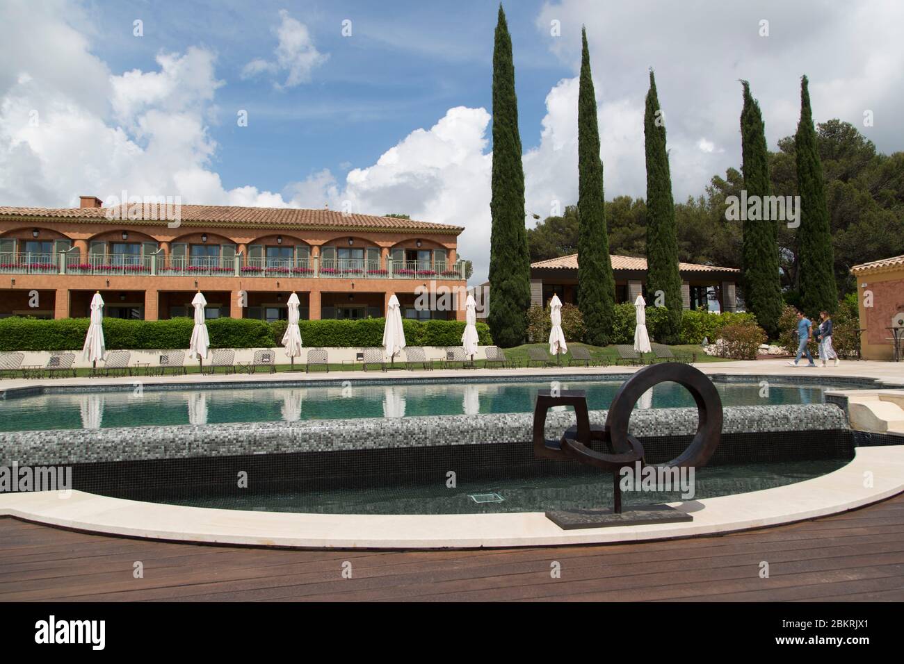Francia, Var, le Castellet, Hotel du Castellet, 5 stelle Foto Stock
