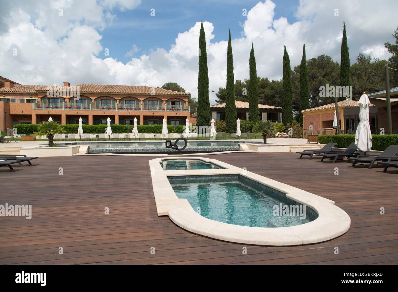 Francia, Var, le Castellet, Hotel du Castellet, 5 stelle Foto Stock