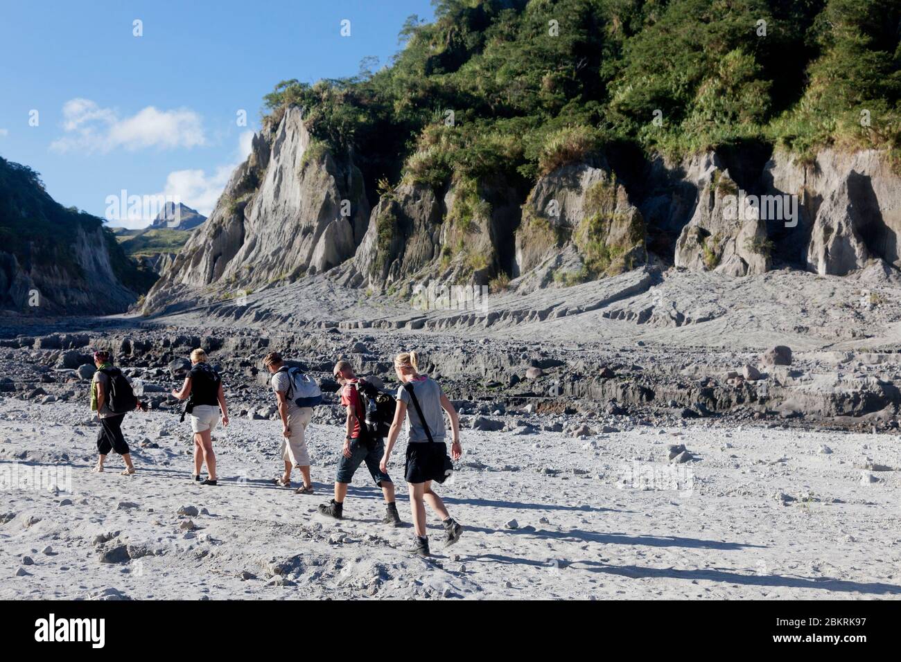 Filippine, Isola di Luzon, Vulcano di Pinatubo Foto Stock
