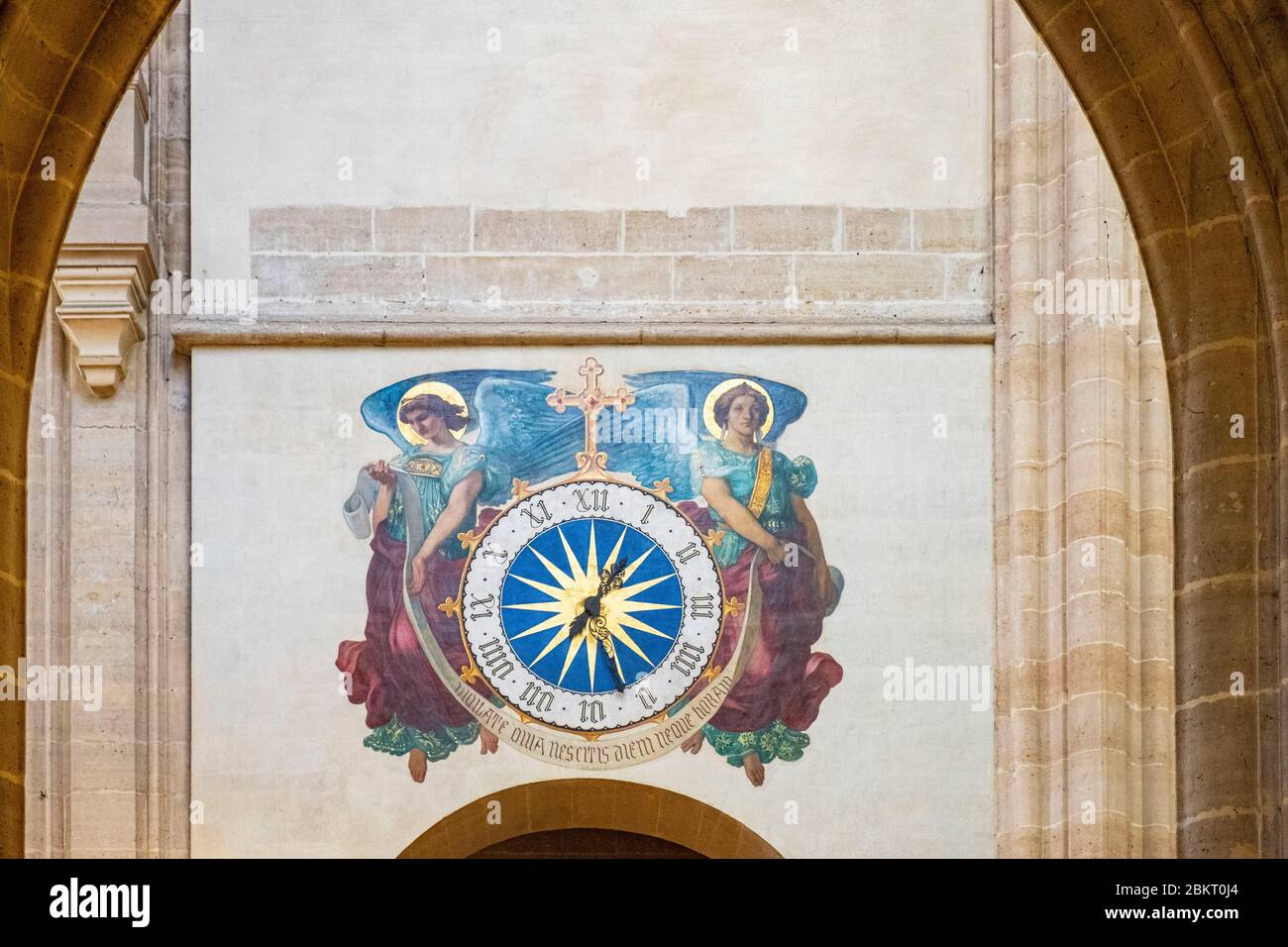 Francia, Parigi, Saint Germain l'Auxerrois chiesa, conosciuta come la parrocchia degli artisti Foto Stock