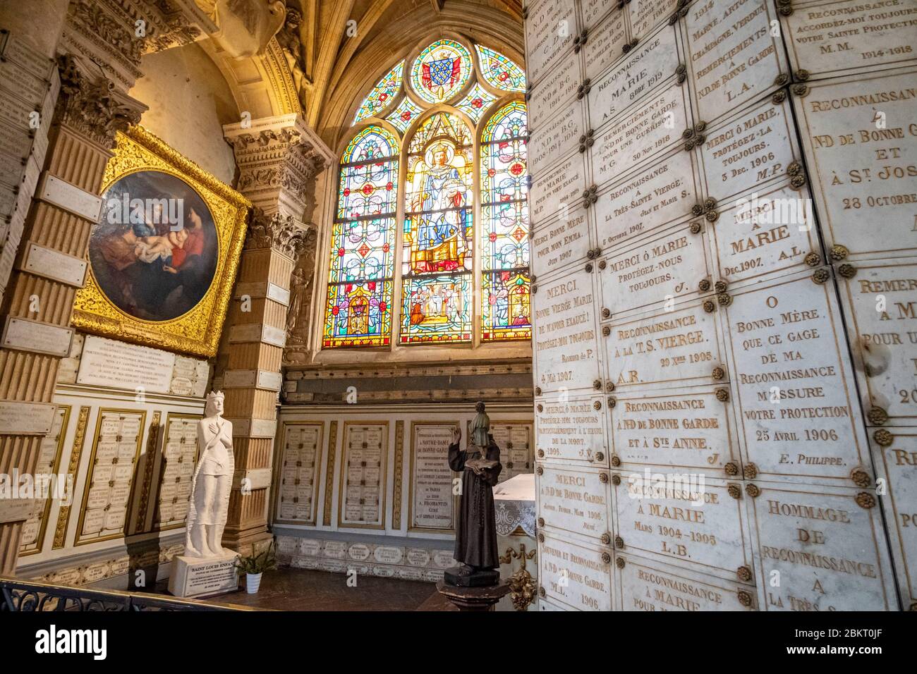 Francia, Parigi, Saint Germain l'Auxerrois chiesa, conosciuta come la parrocchia degli artisti Foto Stock