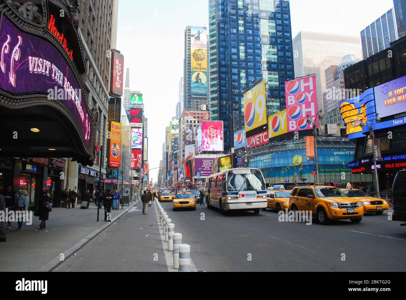 Times Square a New York Foto Stock