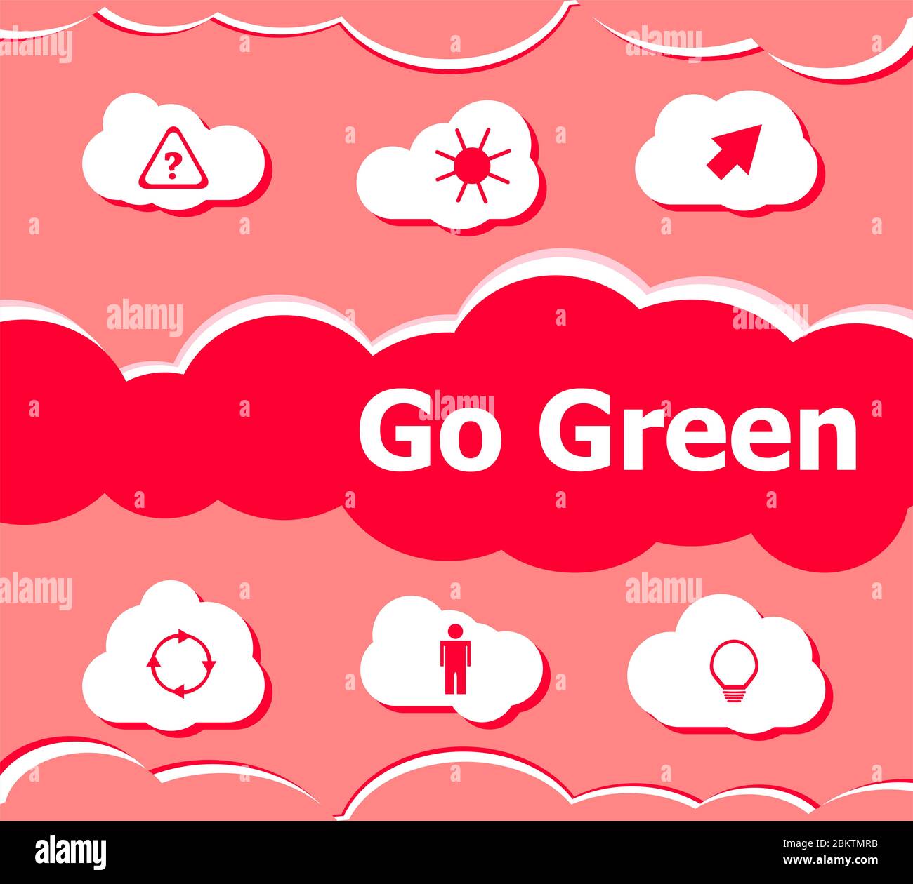 Testo su schermo digitale, concetto aziendale Foto Stock