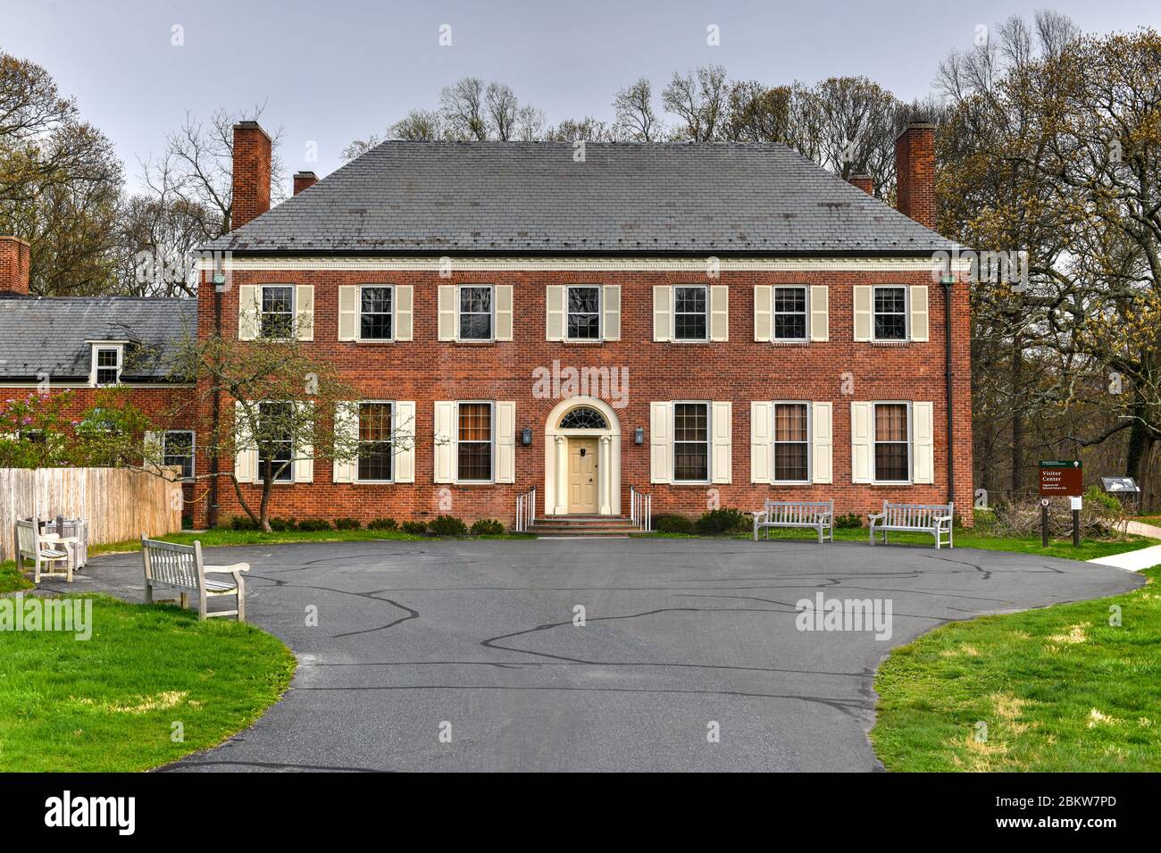 Oyster Bay, New York - 25 aprile 2020: Sagamore Hill National Historic Site a Long Island, New York. Foto Stock