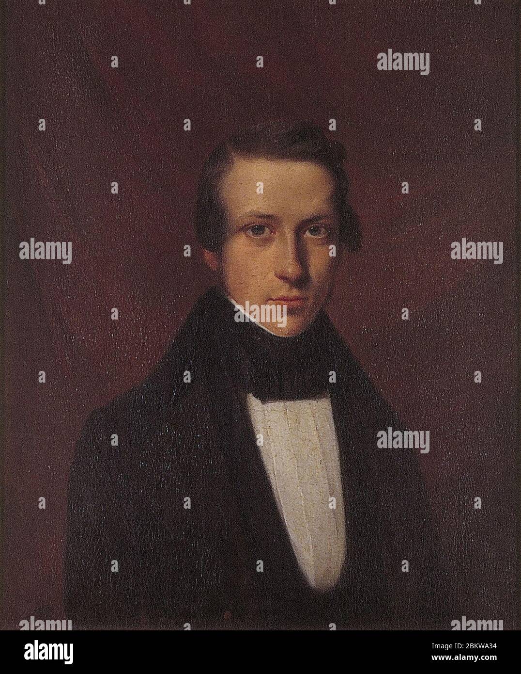I. Schouman - Pieter Johannes Veth (1814-1895) Foto Stock