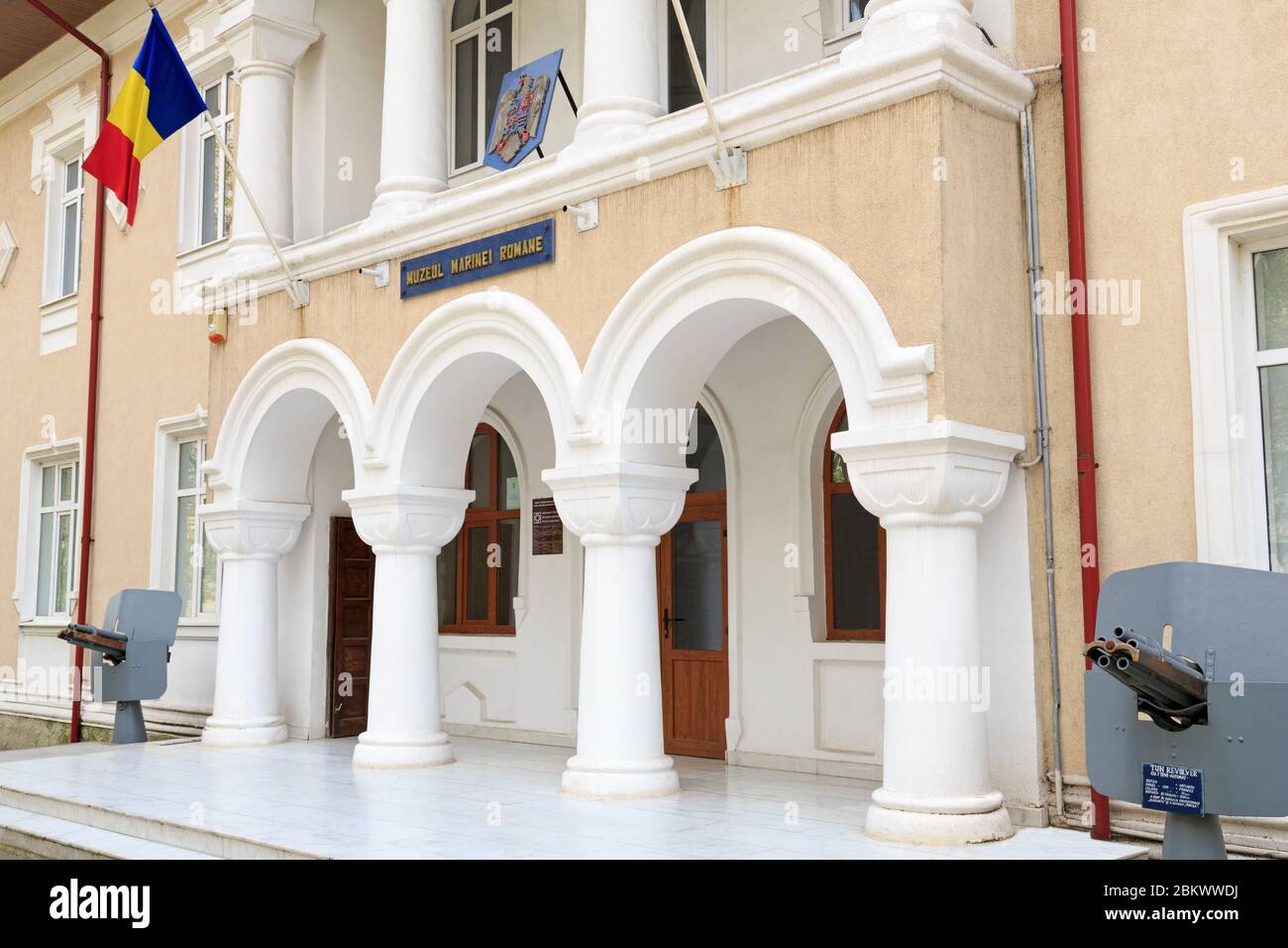 Museo Navale rumeno, Constanta, Regione di Dobruja, Romania Foto Stock