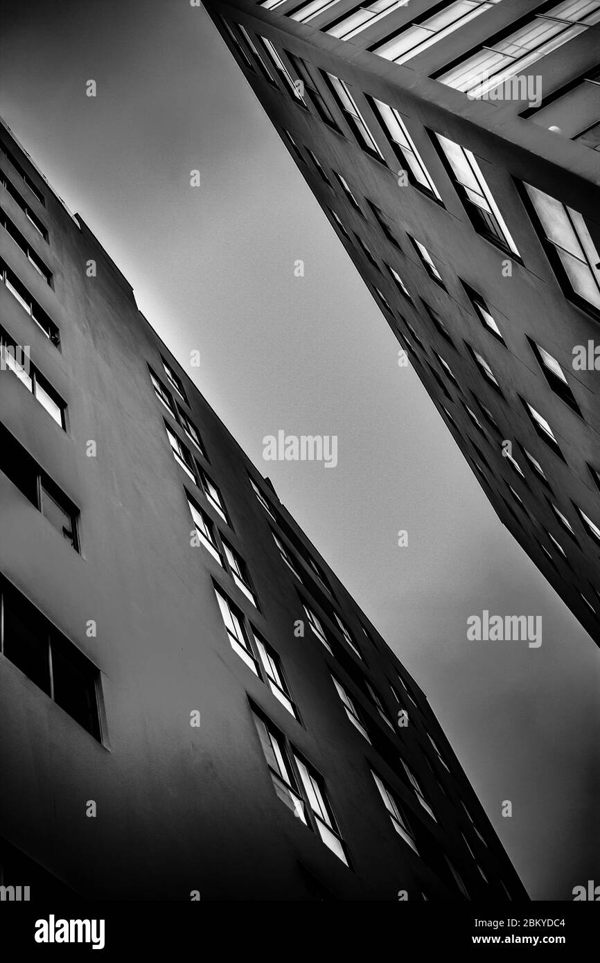 Edifici in Perù. Foto Stock